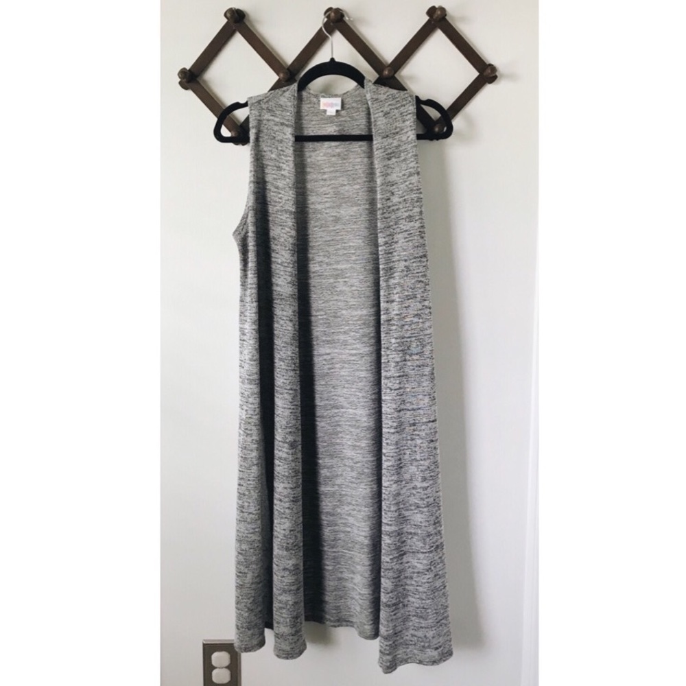 Gray LulaRoe Joy Vest